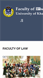 Mobile Screenshot of law.uofk.edu