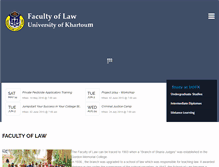 Tablet Screenshot of law.uofk.edu