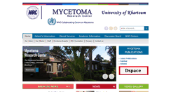 Desktop Screenshot of mycetoma.uofk.edu