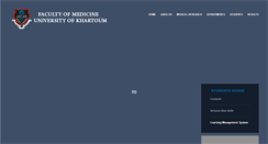 Desktop Screenshot of med.uofk.edu
